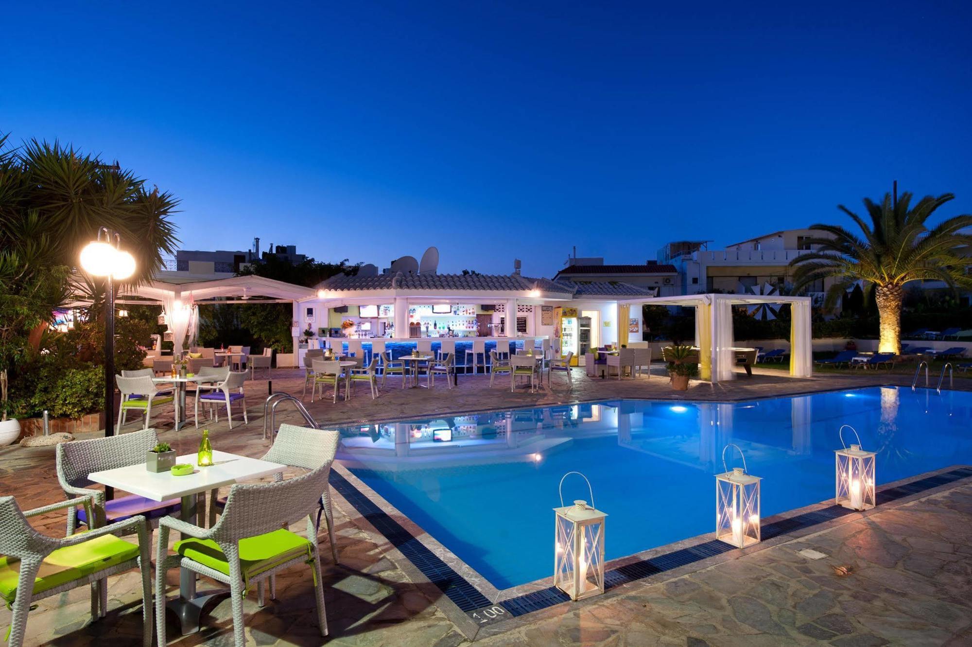 Kristalli Hotel Apartments Malia  Bagian luar foto